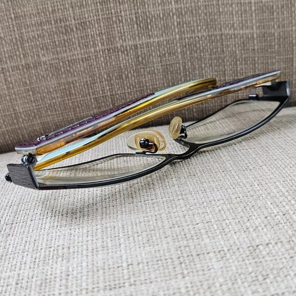 English Laundry Women Eyeglasses Frame Black/Grape Tone Glasses UNA 52[]16 135 main image 9